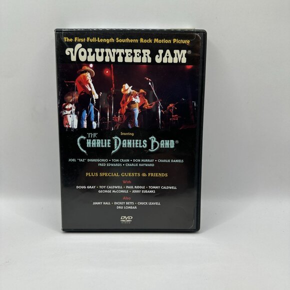 Volunteer Jam The Charlie Daniels Band DVD 1976 Southern Rock Eagle Rock Media - Picture 3 of 5